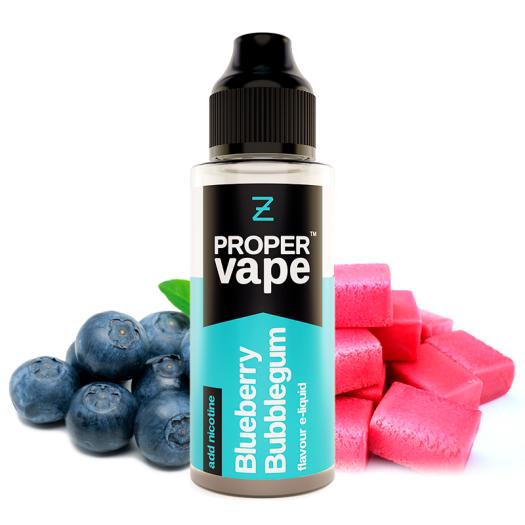 BLUEBERRY BUBBLEGUM Proper Vape 100ml + 2 Nicokits Gratis
