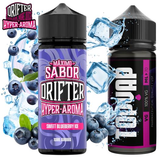 Blueberry Ice 10ml/120 Drifter HYPER (Longfill)