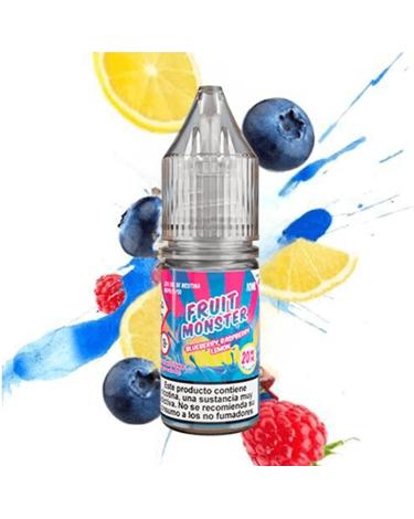 BLUEBERRY RASPBERRY LEMON FRUIT MONSTER - MONSTER VAPE LABS - Sales de Nicotina 20mg - 10 ml