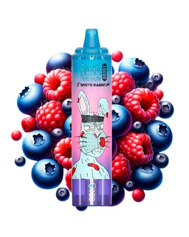 Blueberry Raspberry - Tornado White Rabbit by RandM - Desechable 15.000 puffs