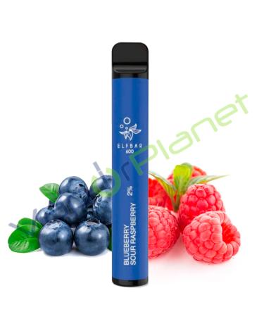 BLUEBERRY SOUR RASPBERRY Elf Bar Pod System 20mg Salt - Desechable