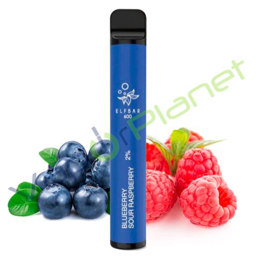 BLUEBERRY SOUR RASPBERRY Elf Bar Pod System 20mg Salt - Desechable