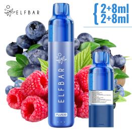 BLUEBERRY SOUR RASPBERRY Kit Plus30 20mg Elfbar | 2+8ML x2 |