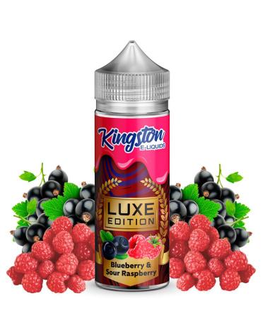 Blueberry & Sour Raspberry – LUXE EDITION - Kingston E-liquids 100ml + Nicokits Gratis