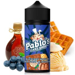 Blueberry Waffles with Syrup and Ice Cream By Pablo's Cake Shop 100ml + 2 Nicokits