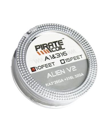 Bobina Hilo Alien V2 3*26G(KA1)+32G(316L) - Pirate Coil