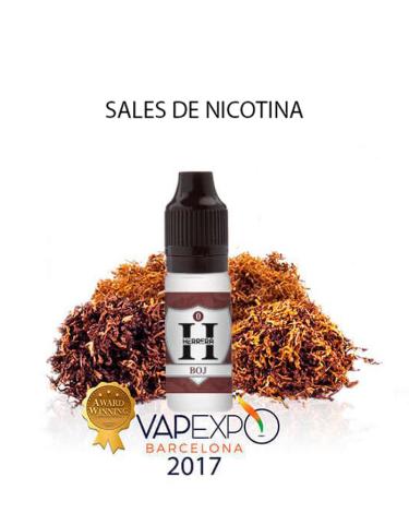 BOJ Herrera Sales de nicotina 10 ml - 06 mg- 12 mg y 20 mg - Líquido con SALES DE NICOTINA