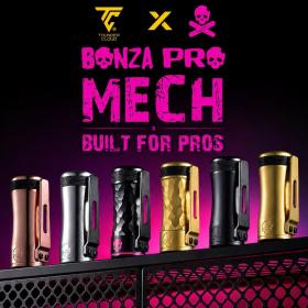 Bonza Pro Mech Mod Thunder Cloud x Vaping Bogan