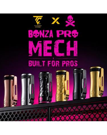 Bonza Pro Mech Mod Thunder Cloud x Vaping Bogan