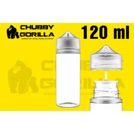 Bote CHUBBY GORILLA Vacío PET de [120ml] - TRANSPARENTE