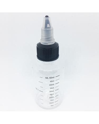Botella Graduada con medidas con tapón Twist 50ml