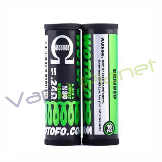 Braided Coils 0,24 ohms 10pcs - Wotofo