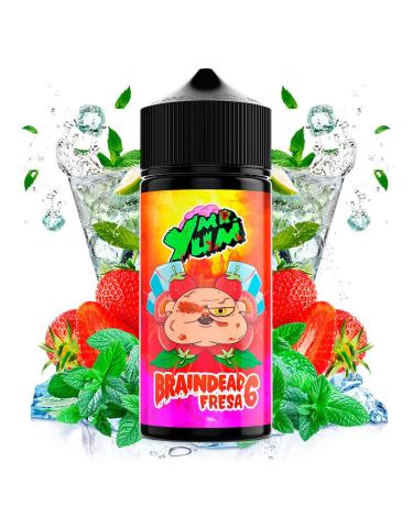 Braindead 6 Fresa - MR. YUM - 100 ML + 2 Nicokits Gratis