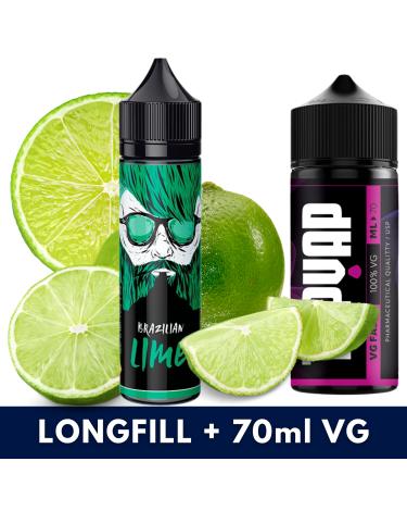 BRAZILIAN LIME 20ml/60 (Longfill) Ossem + 70ml VG Fast