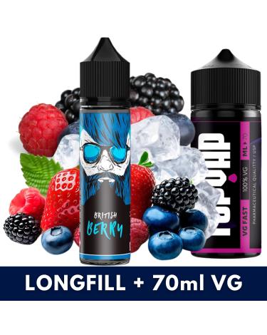 BRITISH BERRY 20ml/60 (Longfill) Ossem + 70ml VG Fast