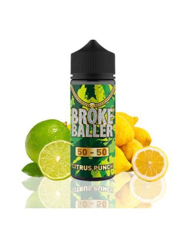 BROKE BALLER Citrus Punch 80 ml + 2 Nicokit Gratis