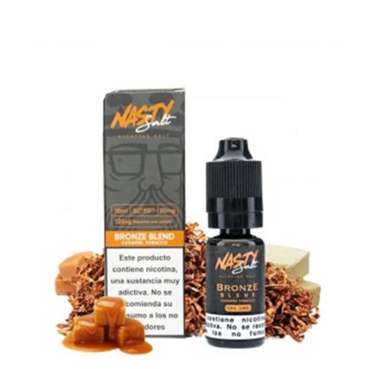 BRONZE BLEND - NASTY JUICE 10 ml - 10 mg y 20 mg - Líquido con SALES DE NICOTINA