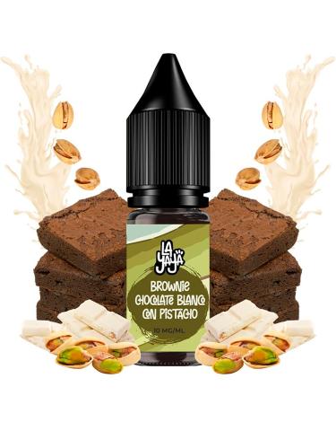 Brownie Chocolate Blanco con Pistacho 10ml - La Yaya Salt