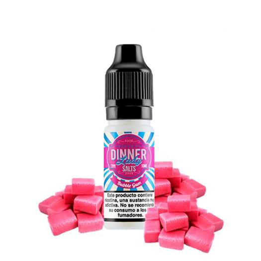 BUBBLEGUM - DINNER LADY SALT 10 ml - 20 mg - Líquido con SALES DE NICOTINA BUBBLEGUM - DINNER LADY SALT 10 ml - 20 mg - Líquido con SALES DE NICOTINA