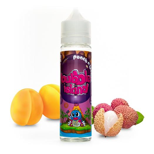 BUBBLE ISLAND CREAM - Peach N Lychee 50ml + 10ml Nicokit Gratis
