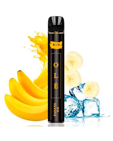 Bud Vape Desechable OLÉ Banana Ice 20mg - 800 Puff