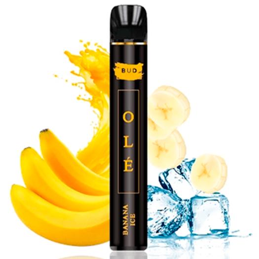 Bud Vape Desechable OLÉ Banana Ice 20mg - 800 Puff