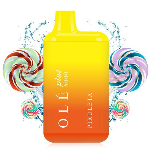 Bud Vape Olé Plus 5000 Desechable PIRULETA - 5.000 Puff - NO LLEVA NICOTINA