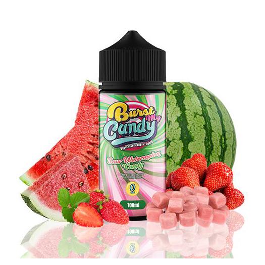 BURST MY CANDY Sour Watermelon Candy 100ml + 2 Nicokits Gratis - Liquidos Burst My Candy