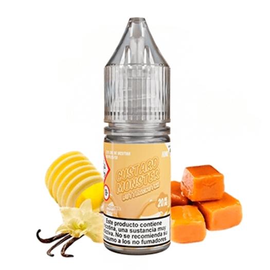 BUTTERSCOTCH CUSTARD  MONSTER - MONSTER VAPE LABS - Sales de Nicotina 20mg - 10 ml