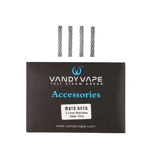 Cables SS 3mm para Mato (4pcs) - Vandy Vape