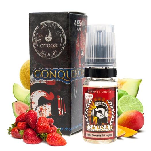 CAESAR Drops Sales 10 ml 10mg y 20mg - SALES DE NICOTINA