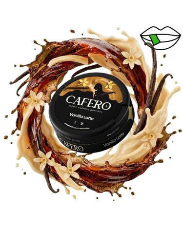 Cafero Vanilla Latte 80mg Bolsitas de Cafeína
