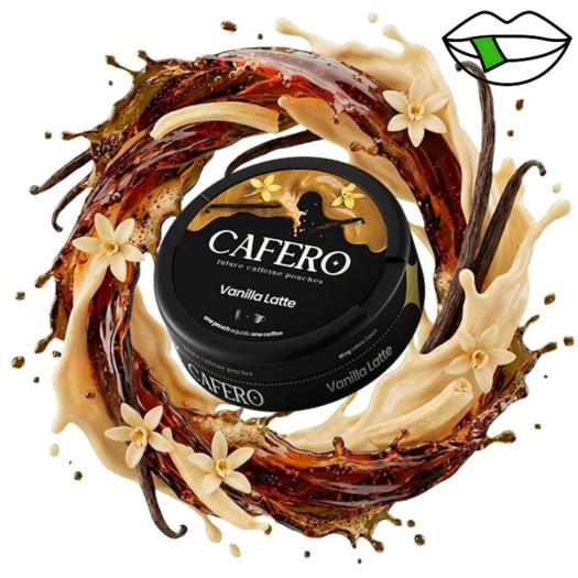 Cafero Vanilla Latte 80mg Bolsitas de Cafeína
