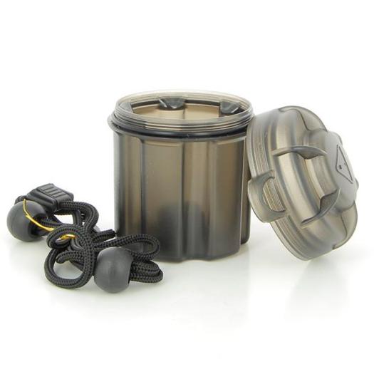 Caja para 6 Baterías 18650 Impermeable TRANSPARENTE - Efest