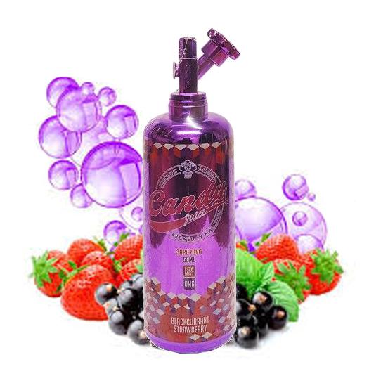 Candy Juice - Blackcurrant Strawberry - 50 ML + Nicokit Gratis [60ml]