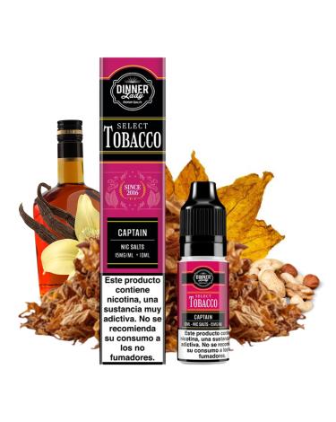 Captain Tobacco Bar Salts 50:50 Dinner Lady