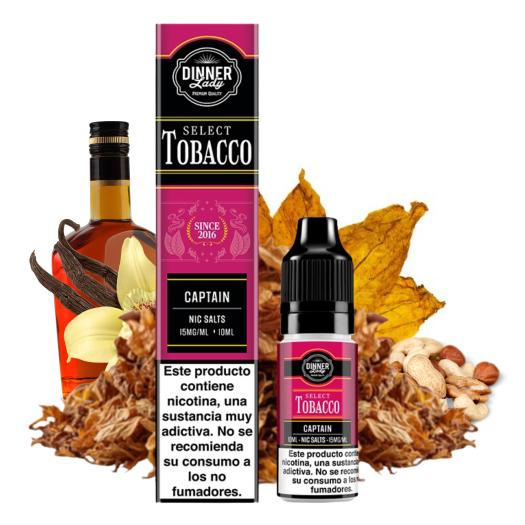 Captain Tobacco Bar Salts 50:50 Dinner Lady