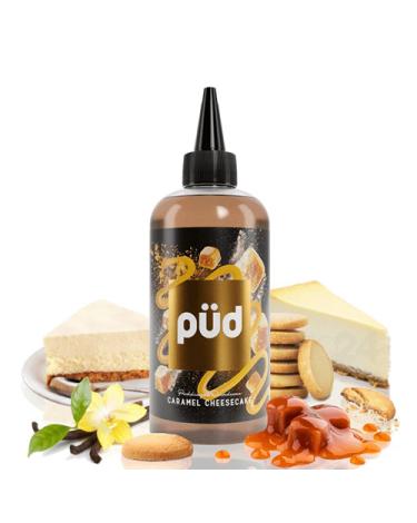 CARAMEL CHEESECAKE 0 mg 200ml + 4 Nicokits Gratis - Püd by Joe's Juice