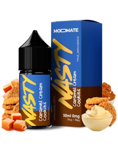 Caramel Cream Cookies 50ml + Nicokit Gratis - Nasty Juice