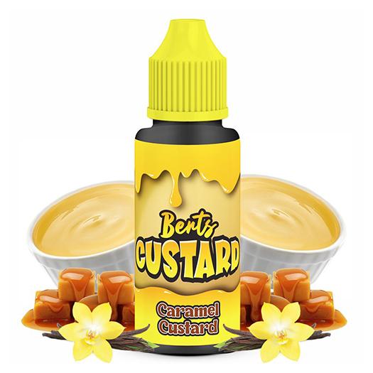 Caramel Custard 100ml + Nicokits Gratis - Berts Custard by Kingston E-liquids