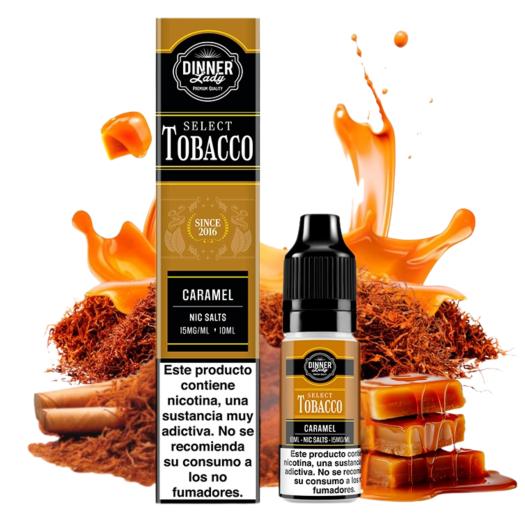 Caramel Tobacco Bar Salts 50:50 Dinner Lady