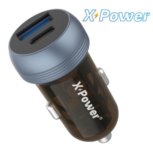 Cargador de coche VQC10 USB-C y A - X Power