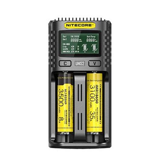 Cargador Doble UMS2 Intellicharger - Nitecore Cargador