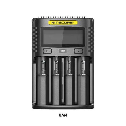 Cargador UM4 Series Charger - Nitecore Cargador UM4 Series Charger - Nitecore