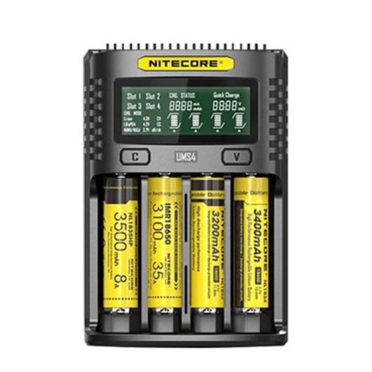 Cargador UMS4 Intellicharger - Nitecore Cargador
