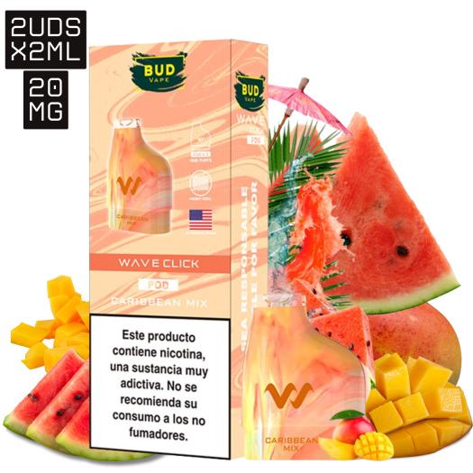 Caribbean Mix Wave Click 2ml x 2uds 20mg | 2 Cartuchos |