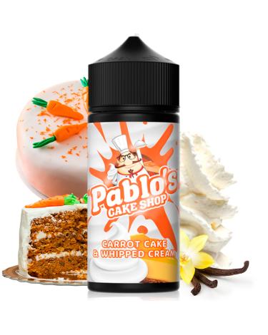 Carrot Cake and Whipped Cream Cake By Pablo's Cake Shop 100ml + 2 Nicokits