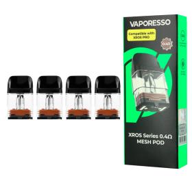 Cartucho para el Pod Xros 0.4 ohm Corex 2.0 (Pack 4) - Vaporesso