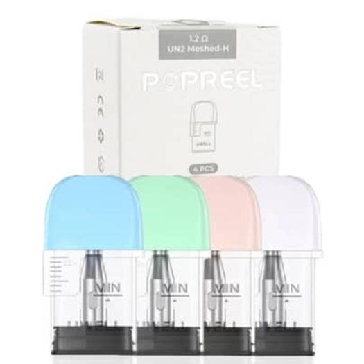 Cartucho para Pod Popreel PK1 1.2Ω (4pcs) - Uwell