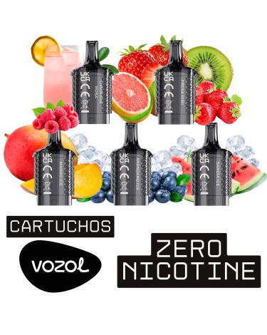Cartucho para Vozol Vista Plug 2+10ml 【 SIN NICOTINA 】